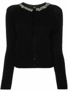 ERMANNO - Wool Blend Embroidered Cardigan