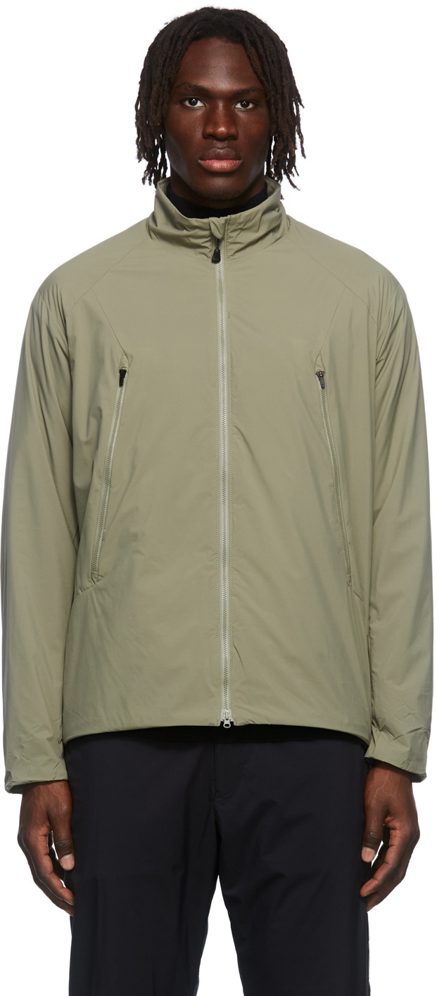 Snow Peak Khaki Nylon Ripstop 2L Octa Jacket Snow Peak