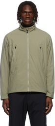 Snow Peak Khaki Nylon Ripstop 2L Octa Jacket