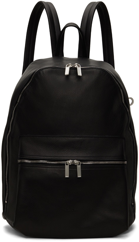 Photo: Rick Owens Black Soft Grain Cow Leather Backpack
