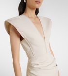 Maticevski Wingtip draped midi dress