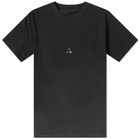 ROA Men's Mock Neck T-Shirt in Black