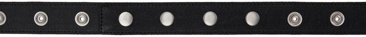 Photo: Rick Owens DRKSHDW Black Porterville Snaps Belt