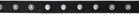 Rick Owens DRKSHDW Black Porterville Snaps Belt