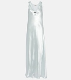 Miu Miu Satin maxi dress