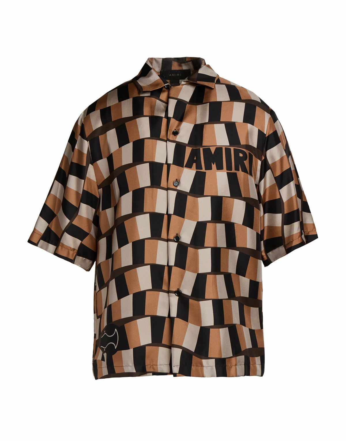 Amiri Mens Shirt in Camel
