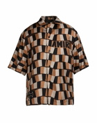 Amiri Mens Shirt in Camel