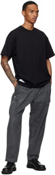 WTAPS Black MILT2301 Denim Cargo Pants