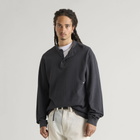 END. Men's Recruit Henley in Cinder Black