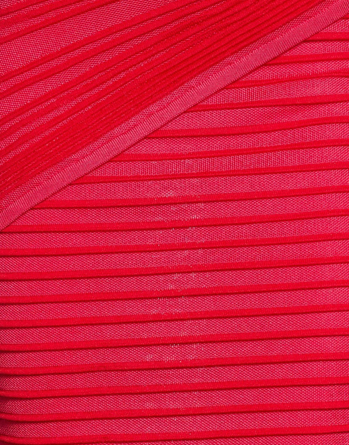 Balmain Womens Midi skirt in Red