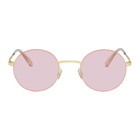 Mykita Gold Kayo Sunglasses