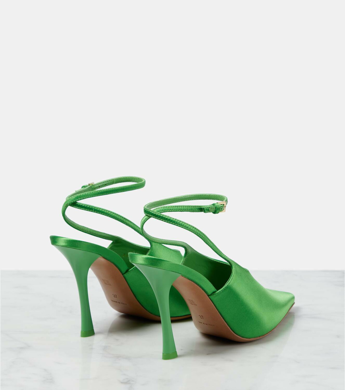 Givenchy Show satin slingback pumps Givenchy