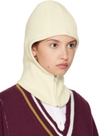 AMBUSH Off-White Rib Knit Balaclava