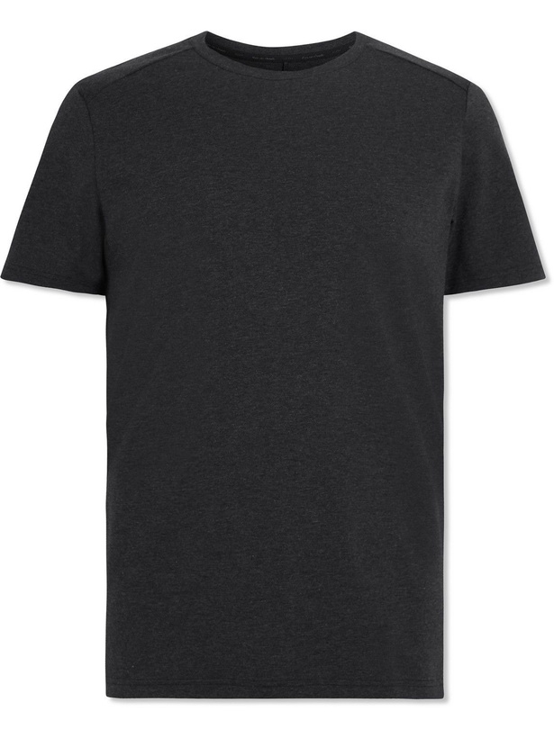 Photo: ON - On-T Stretch-Cotton Jersey T-Shirt - Black