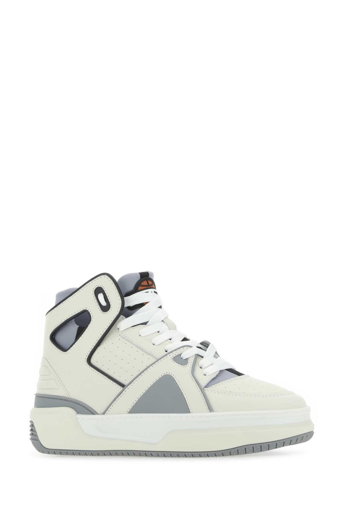 Just Don Two-tone Leather Jd1 Sneakers