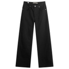 Norse Projects Men's Korshavn Relaxed Twill 5 Pocket Trousers in Black