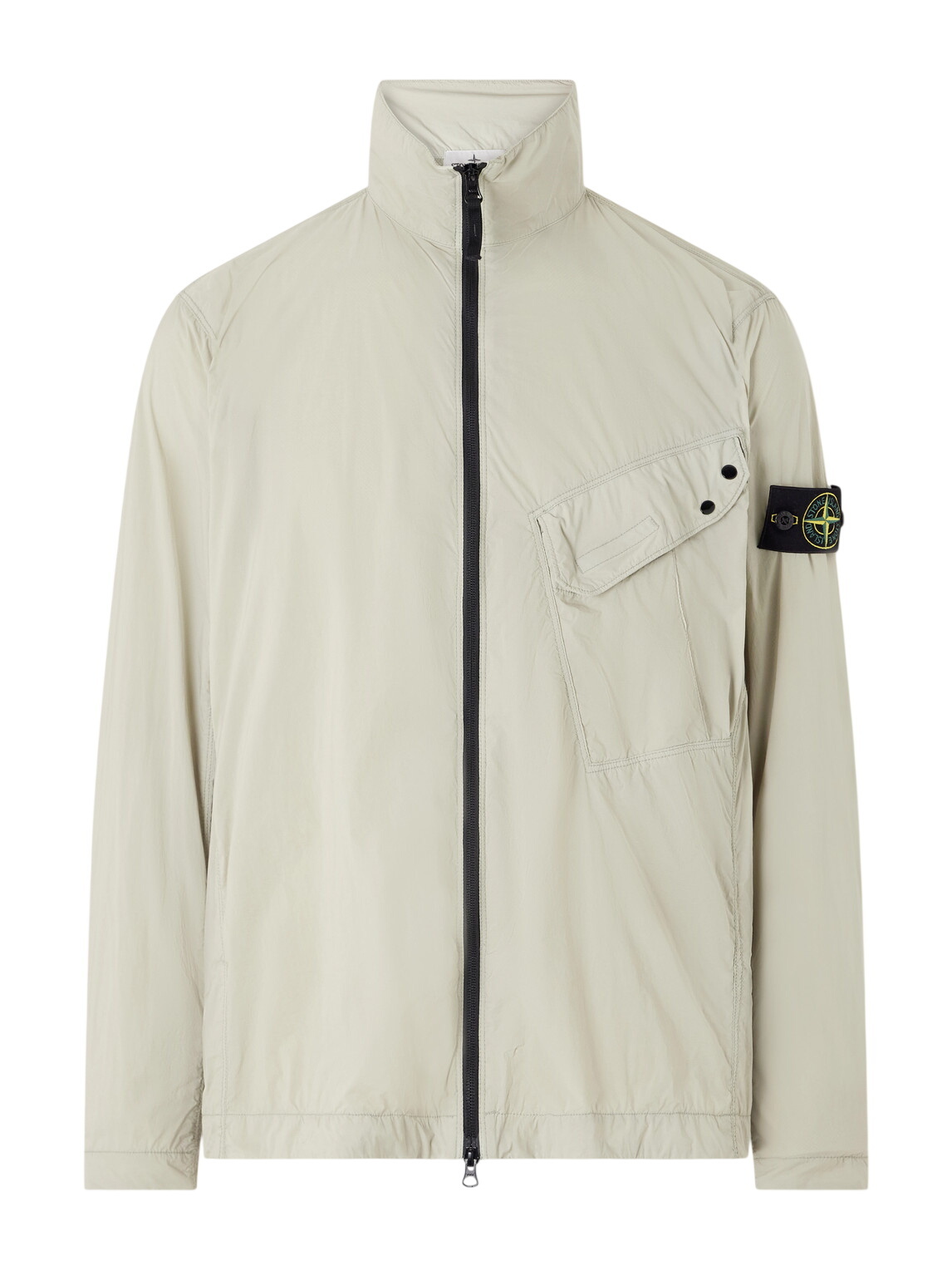 Stone Island Men's Nylon Metal Watro-TC Hooded Jacket in Light