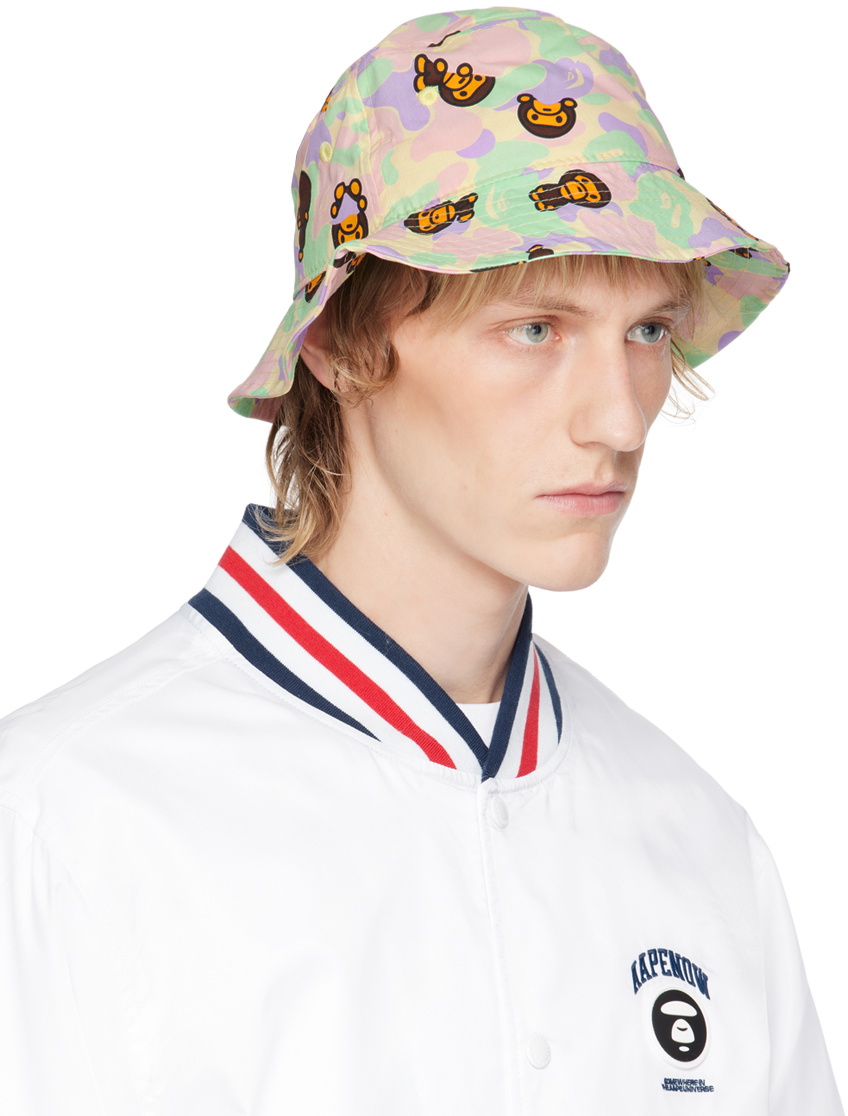 BAPE Multicolor Baby Milo Bucket Hat A Bathing Ape