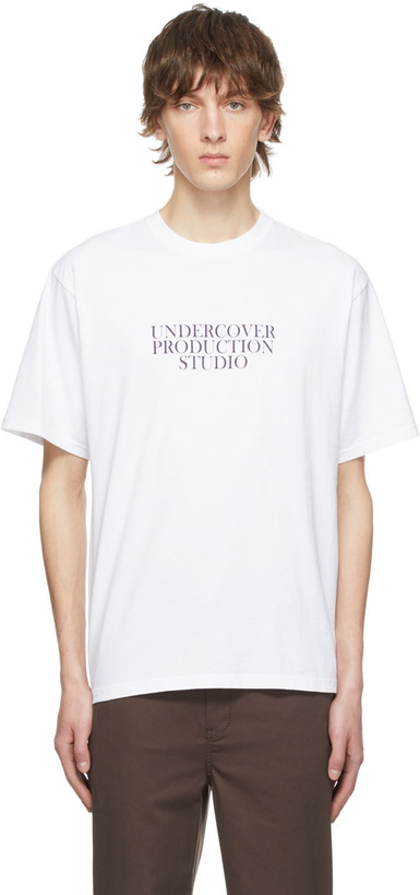 Photo: Undercover White Cotton T-Shirt