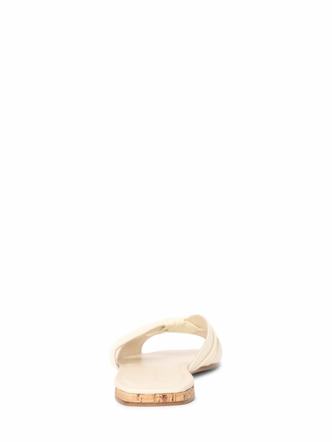 The Row◆レザー製 Soft Knot Flat 10mm THE ROW 10mm Soft Knot Leather Sandals The Row