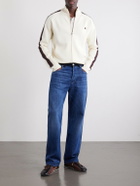 Wales Bonner - Tide Logo-Embroidered Knitted Jacket - White