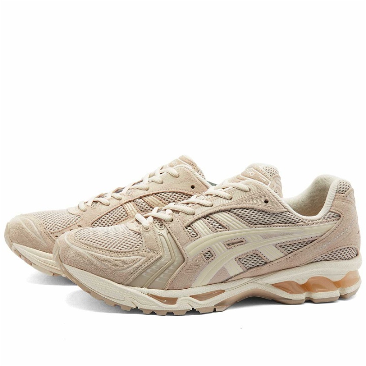 Photo: Asics Men's Gel-Kayano 14 Sneakers in Simply Taupe/Oatmeal