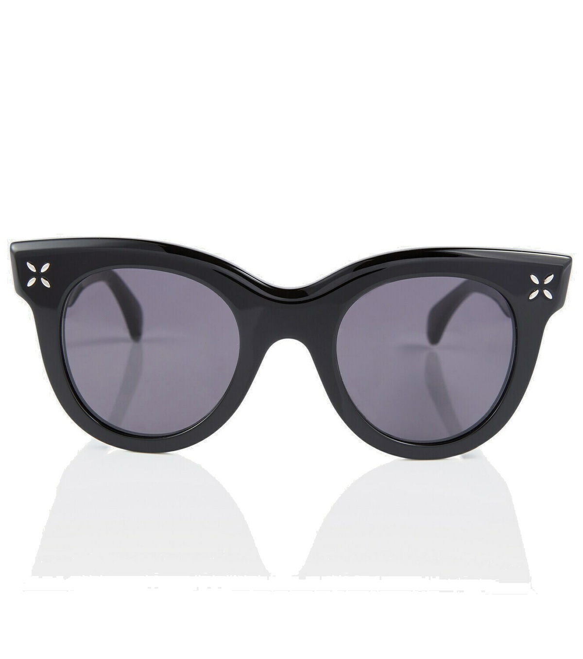 Alaia 61mm Cat Eye Sunglasses silver blue ALAÏA 61mm Cat Eye Sunglasses silver blue main image 2