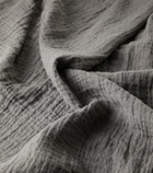 Once Milano Tassel-detail linen blanket