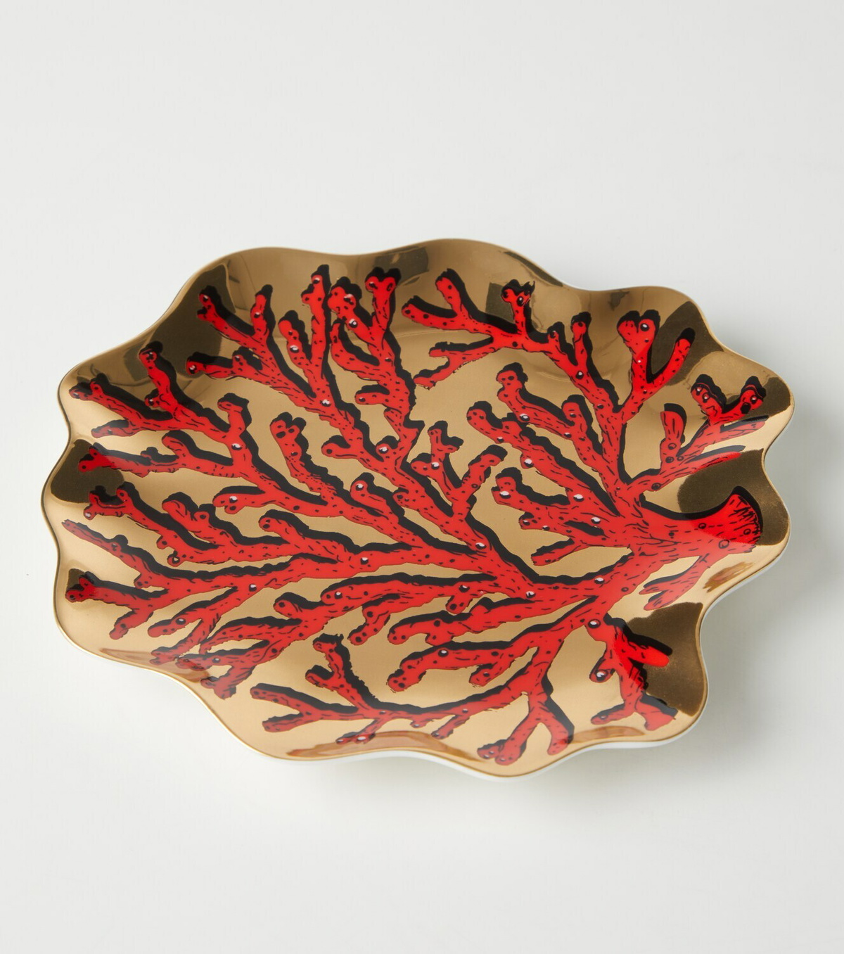 Jonathan Adler Sirena Coral porcelain decorative tray