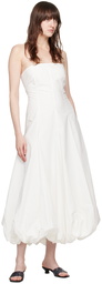 Paloma Wool White Globo Maxi Dress