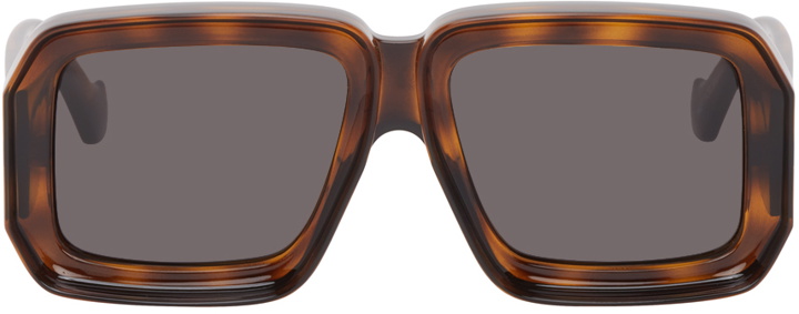 Photo: Loewe Tortoiseshell Paula's Ibiza Big Square Sunglasses