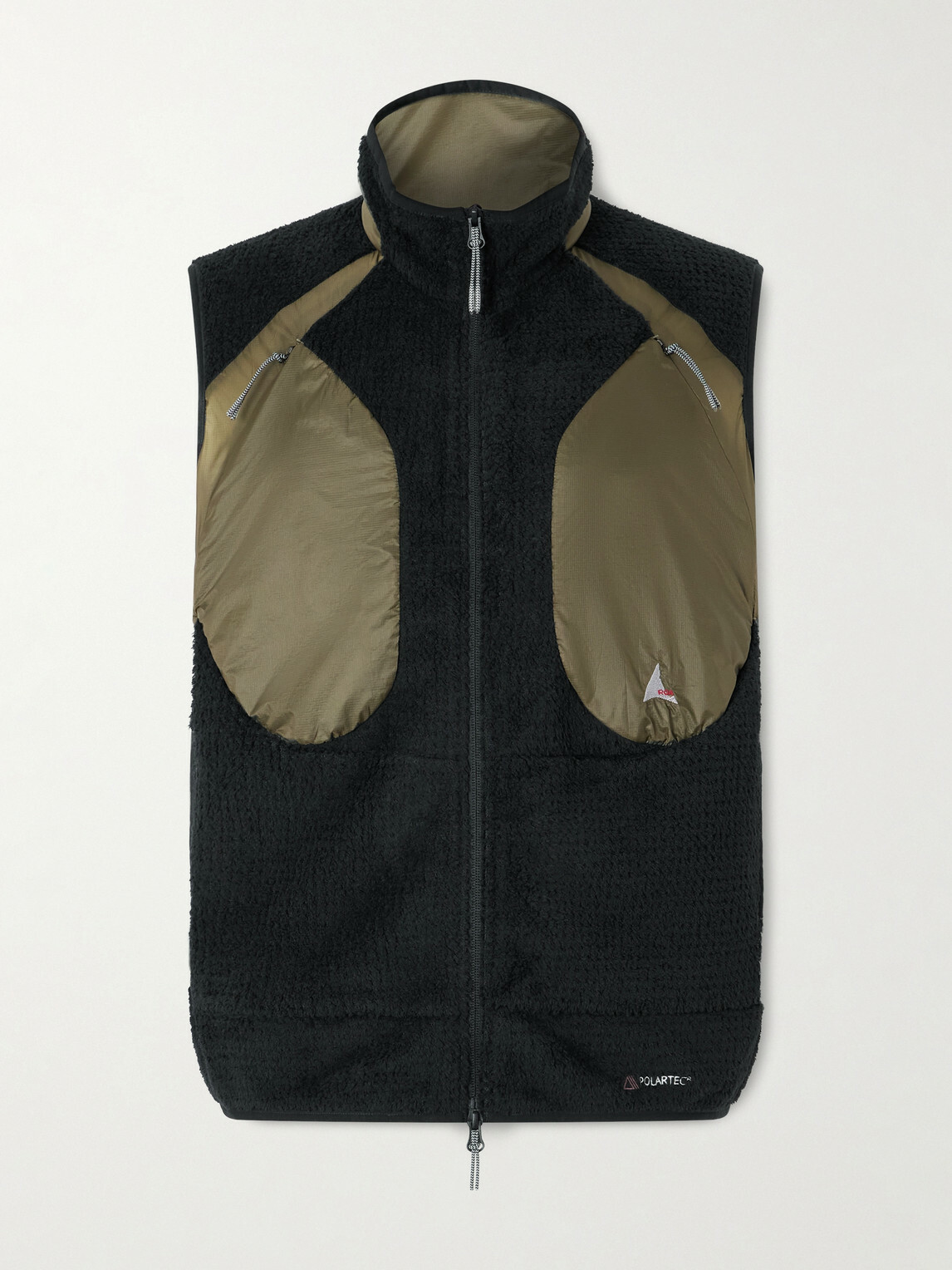ROA - Ocular Two-Tone Polartec® High Loft™ Gilet - Black