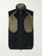 ROA - Ocular Two-Tone Polartec® High Loft™ Gilet - Black
