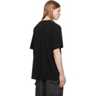 MM6 Maison Margiela Black Numeric Cotton T-shirt