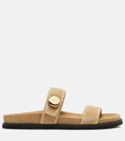 Tory Burch Romy Sport suede slides