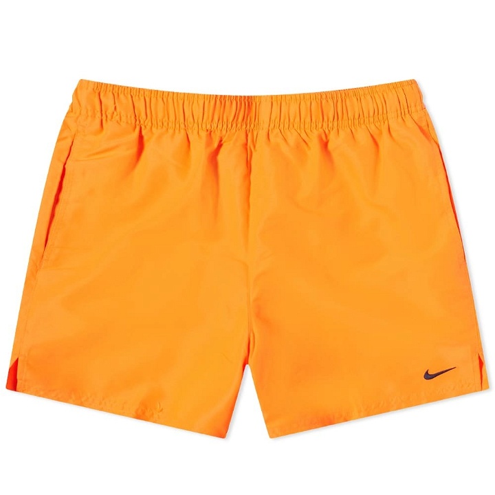 Photo: Nike Swim Men's 5 Volley Short in Total Orange