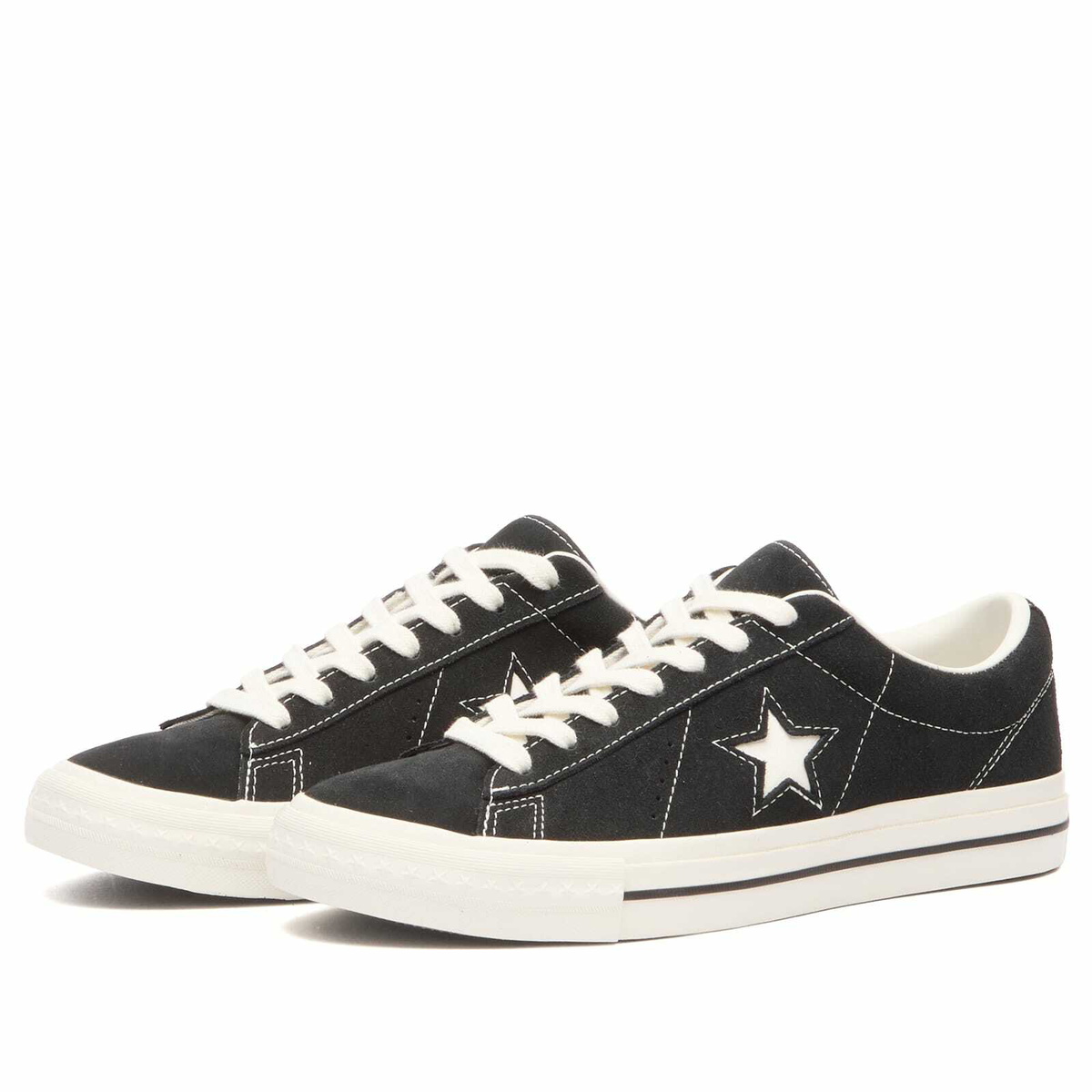 Converse One Star 95 Sneaker in Black/Vintage White