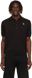 PS by Paul Smith Black Zebra Logo Polo