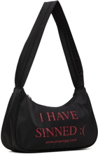 Praying Black 'I Have Sinned' Bag