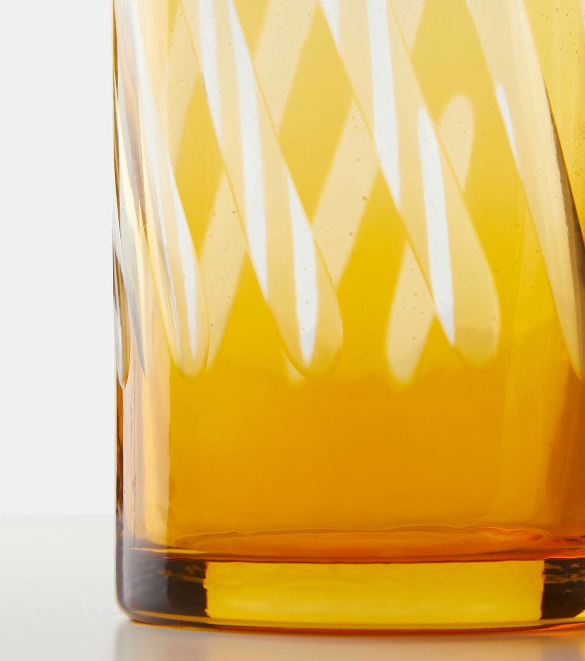 Polspotten Tubular glass pitcher