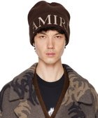 AMIRI Black 'MA' Beanie