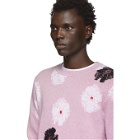 Saturdays NYC Purple Kang Moon Flower Sweater