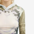 Miaou Women's Mari Hoodie in Emblem Print