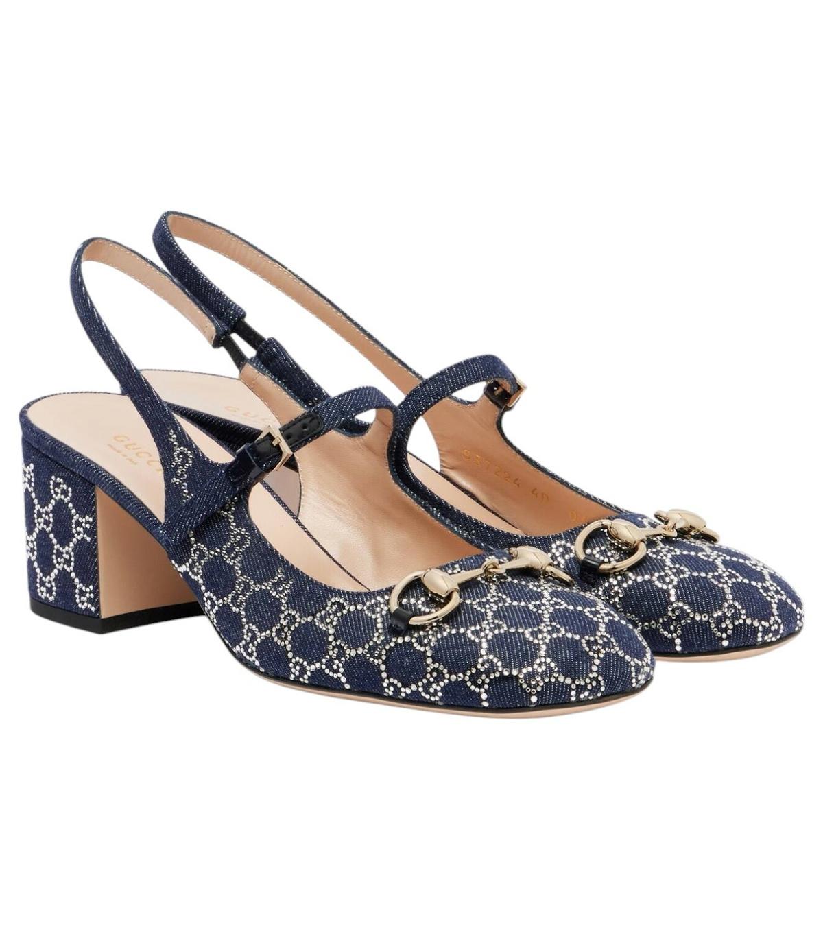 サンダル・ミュール GUCCI GREEN SABOTS WITH TRANSPARENT WEDGE 828028_CLG00_3706_003_100_0000