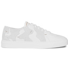 Valentino - Valentino Garavani Clipit Suede and Leather Sneakers - Men - White