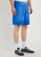 Picante Everyday Faded Cotton Shorts Royal Blue