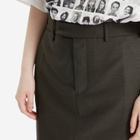 Martine Rose Women's Midi Skirt in Green