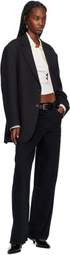 AGOLDE Black Low Slung Baggy 30.5 Jeans