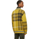 Burberry Yellow Check Fairhurst Sweater