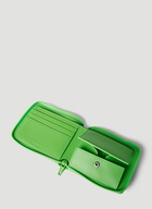 Car Small Zip Wallet in Green